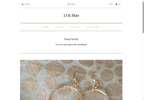 thirteenandmae.com capture - 2025-05-16 03:15:46