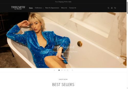 tisharthbyshivani.com capture - 2025-05-16 10:52:25