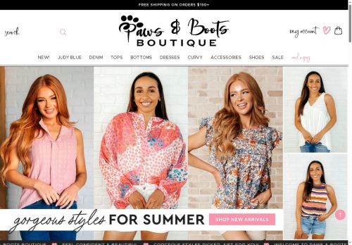 shoppawsandboots.com capture - 2025-05-16 14:53:29