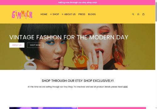 shopgimmickclothing.com capture - 2025-05-16 15:12:54
