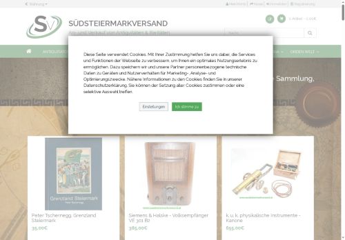 suedsteiermarkversand.com capture - 2025-05-16 16:13:37