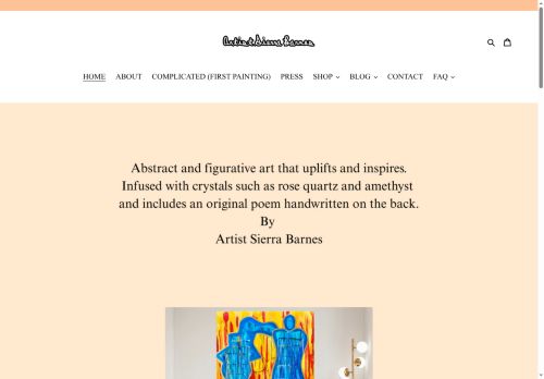 artistsierrabarnes.com capture - 2025-05-16 17:18:27