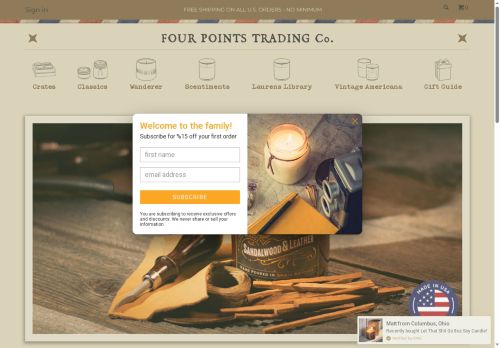 fourpointstradingco.com capture - 2025-05-16 17:37:35