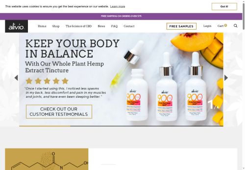 aliviorelief.com capture - 2025-05-16 21:48:53