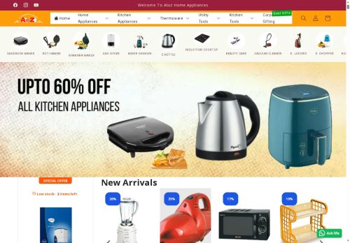 atozhomeappliances.com capture - 2025-05-16 22:36:28