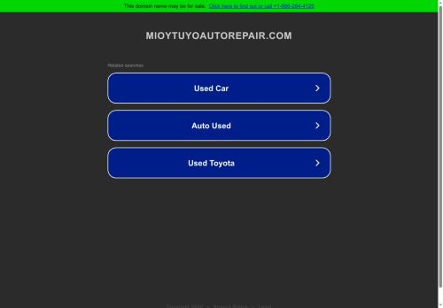mioytuyoautorepair.com capture - 2025-05-16 23:43:02