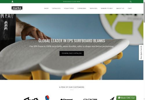markofoamblanks.com capture - 2025-05-17 00:58:26