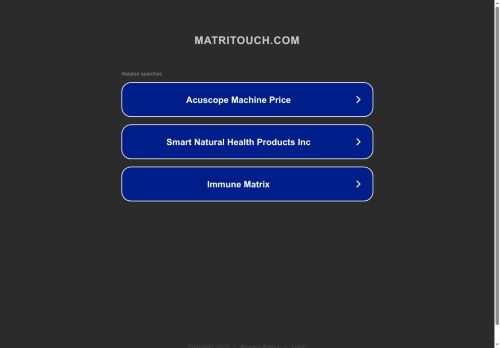 matritouch.com capture - 2025-05-17 03:17:37