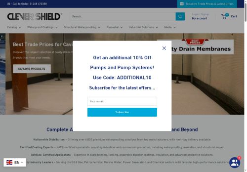 clevershieldcoatings.co.uk capture - 2025-05-17 03:36:22