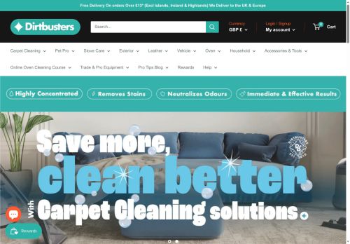 dirtbusters.co.uk capture - 2025-05-17 03:45:59