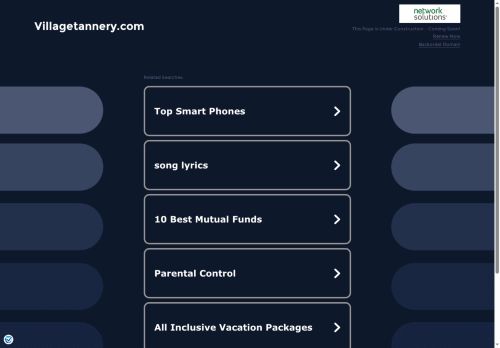villagetannery.com capture - 2025-05-17 04:41:14