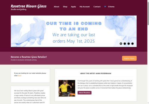rosetreeglass.com capture - 2025-05-17 06:41:21