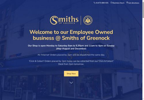 smithsofgreenock.co.uk capture - 2025-05-17 08:19:27