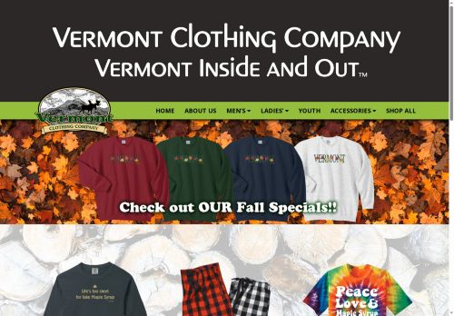 vermontclothingcompany.com capture - 2025-05-17 08:19:27