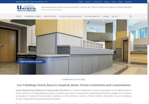 uniquedoors-tt.com capture - 2025-05-17 09:18:12