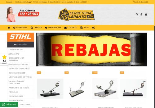 ferreterialepanto.com capture - 2025-05-17 09:28:22
