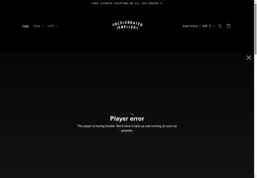 uncelebratedjewellery.com capture - 2025-05-17 10:01:33