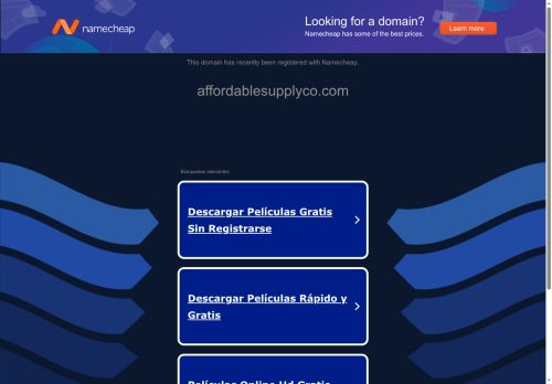 Affordable Supply Company capture - 2025-05-17 10:25:48