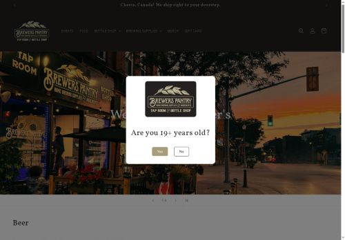 brewerspantry.com capture - 2025-05-17 10:49:30