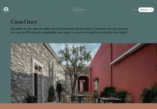 hotelcasaonce.com capture - 2025-05-17 11:08:05