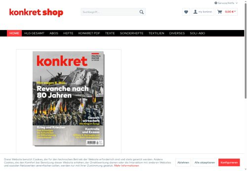konkret-magazin.shop capture - 2025-05-17 11:16:36