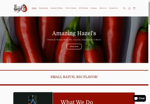 amazinghazels.com capture - 2025-05-17 13:18:23