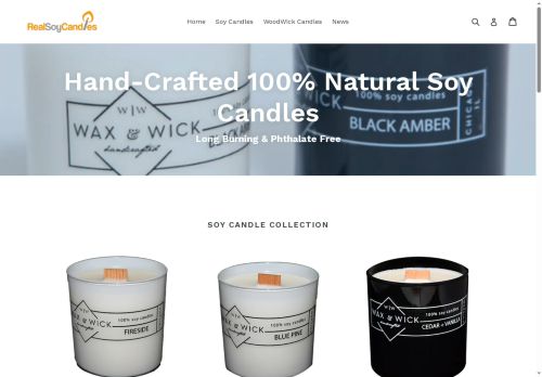 realsoycandles.com capture - 2025-05-17 15:47:49