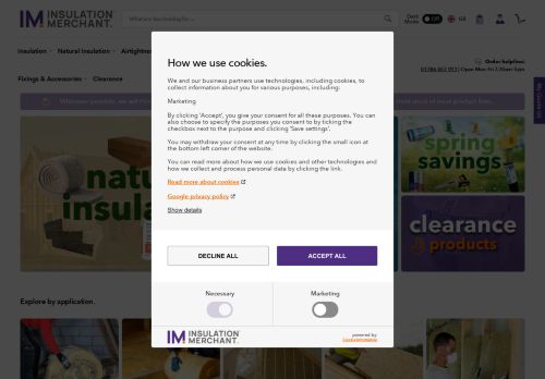 insulationmerchant.co.uk capture - 2025-05-17 15:57:09