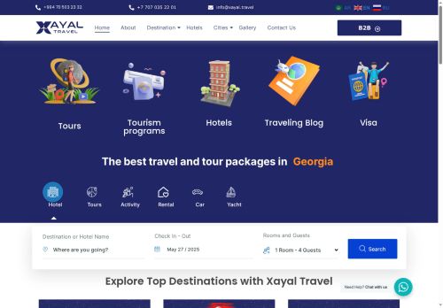 xayaltravel.com capture - 2025-05-17 16:26:09