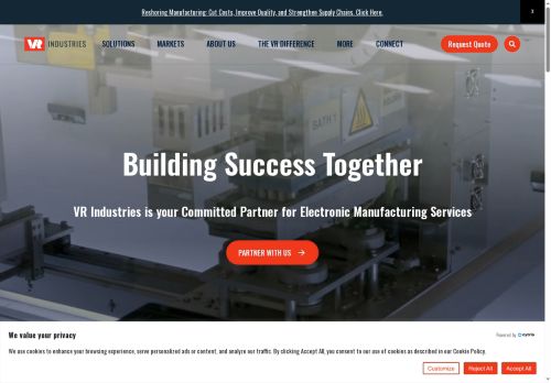 vrindustries.com capture - 2025-05-17 16:44:37