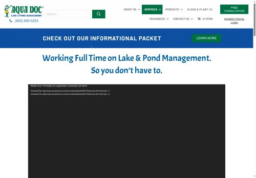 aquadocincus.com capture - 2025-05-17 18:33:11