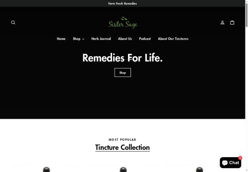 sistersageherbs.com capture - 2025-05-17 19:03:22