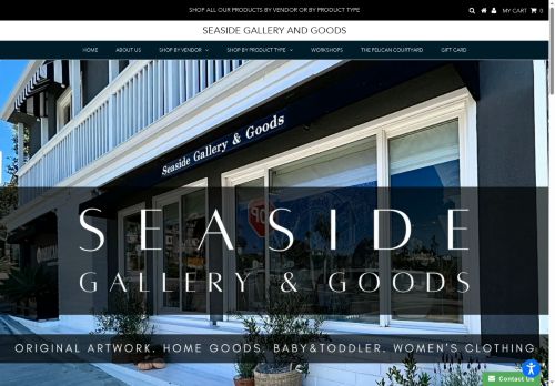 seasidegalleryandgoods.com capture - 2025-05-17 19:12:37