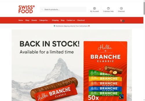 swissfood.store capture - 2025-05-17 19:17:05