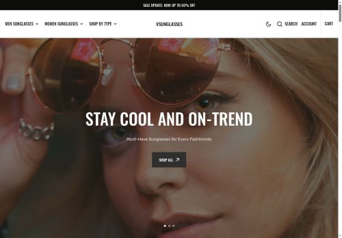 vsunglasses.com capture - 2025-05-17 20:10:56