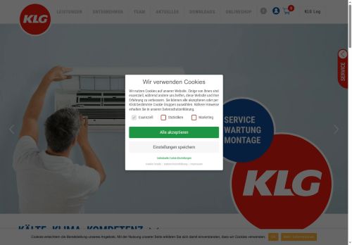 klg-vertrieb.com capture - 2025-05-17 21:43:40