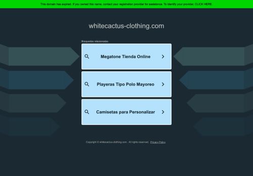 whitecactus-clothing.com capture - 2025-05-17 22:23:45