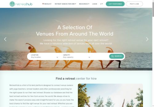 retreathub.com capture - 2025-05-17 23:40:36