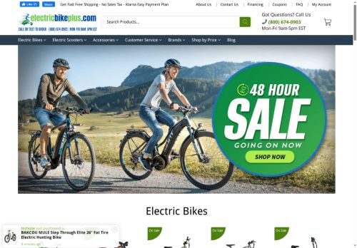 electricbikeplus.com capture - 2025-05-18 00:57:45