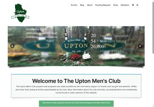 uptonmensclub.org capture - 2025-05-18 01:42:27