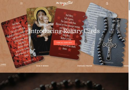 therosarycard.com capture - 2025-05-18 03:01:49