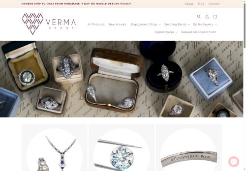 vermaestatejewelry.com capture - 2025-05-18 05:08:38