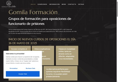 gomilaformacion.com capture - 2025-05-18 05:33:55