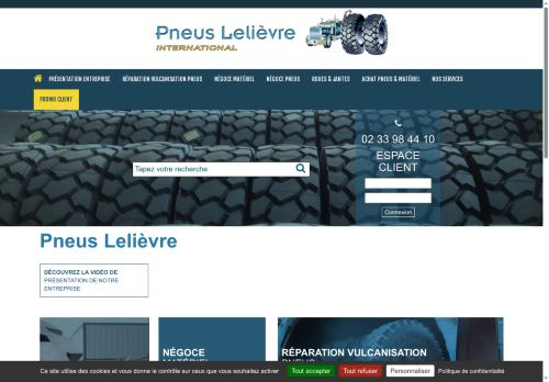 pneus-lelievre.com capture - 2025-05-18 07:22:50