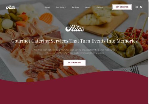 ritascatering.com capture - 2025-05-18 07:25:11