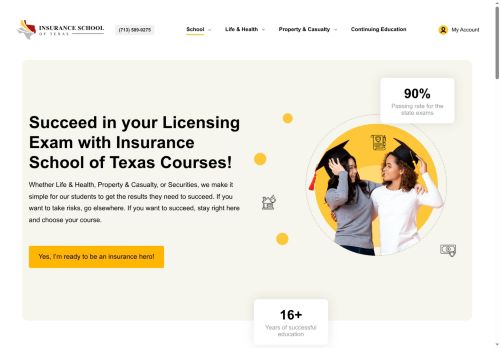 insuranceschooloftexas.com capture - 2025-05-18 09:33:25