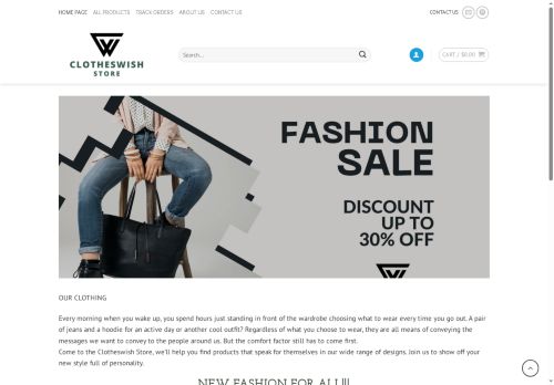 clotheswish.com capture - 2025-05-18 10:03:57