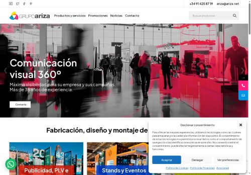 grupoariza.net capture - 2025-05-18 10:53:26