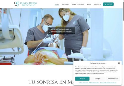 clinicadentalruiz-coello.com capture - 2025-05-18 11:12:18