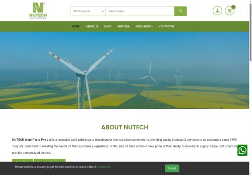 nutechwindparts.com capture - 2025-05-18 11:43:36
